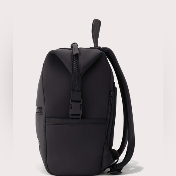 Dagne Dover Indi Neoprene Diaper Backpack Size Medium in Onyx- Deep Black - Picture 3 of 10